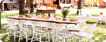 outdoor family fuction party